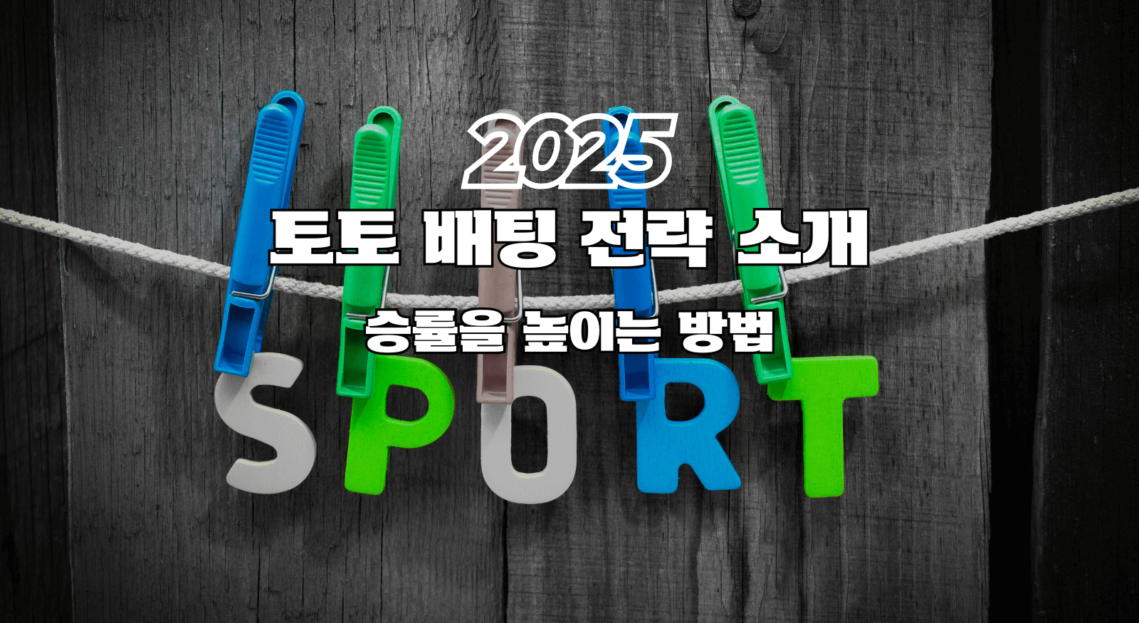 2025년 토토 배팅 전략 소개 - 승률을 높이는 방법